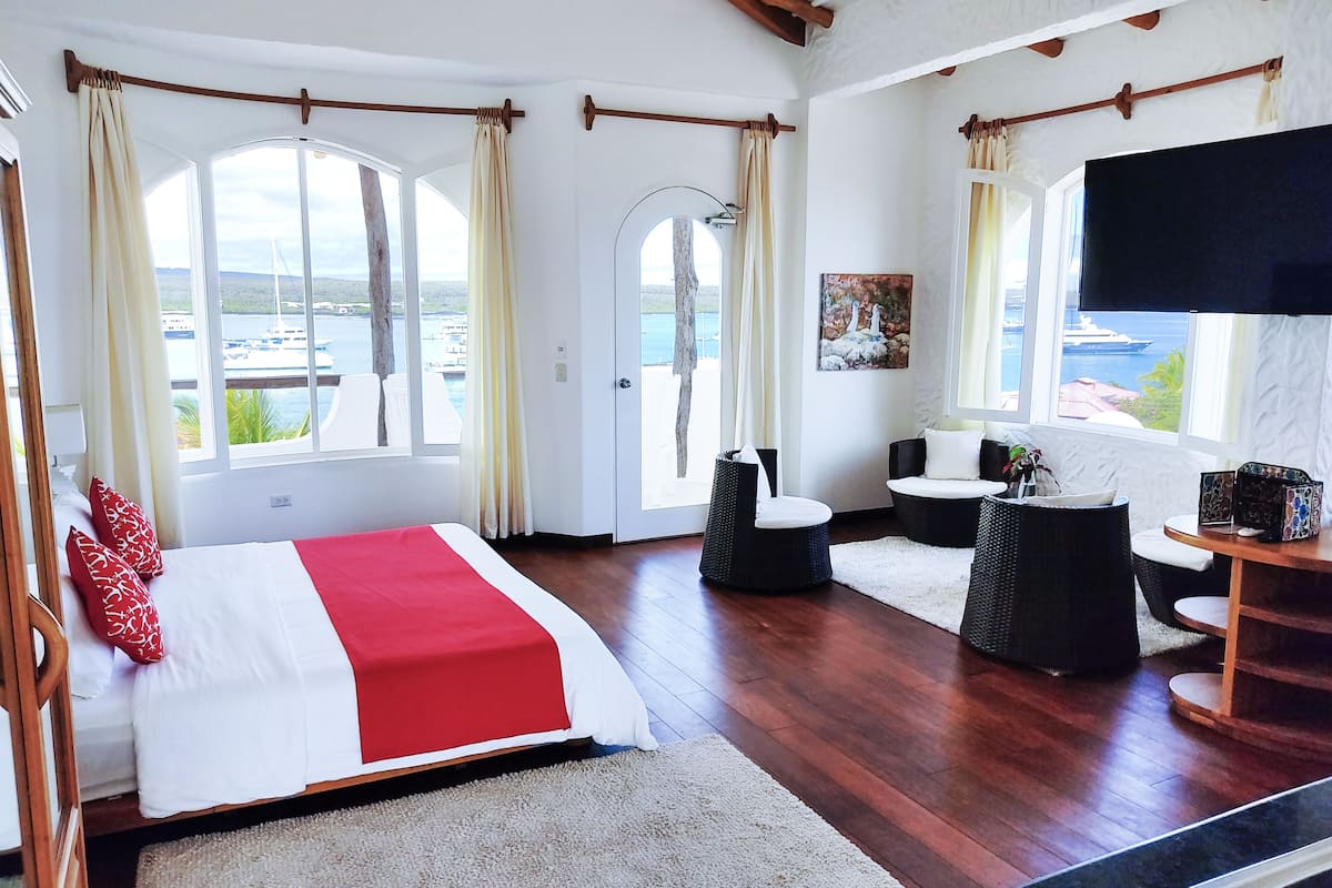 1 habitación y ropa de cama de alta calidad