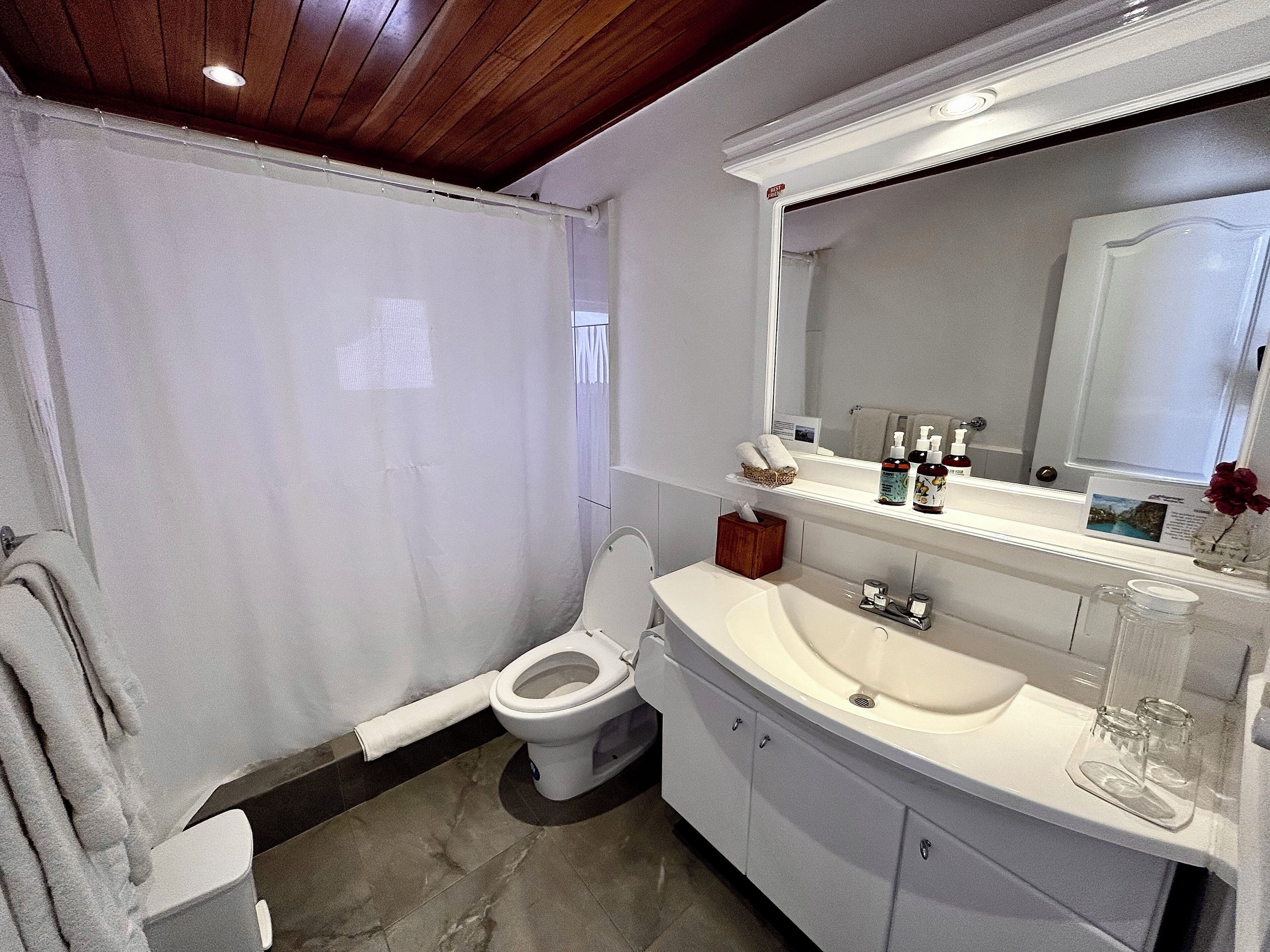 standard double room, 1 bedroom, garden view, ground floor | bathroom | free toiletries, hair dryer, towels, soap