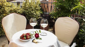 Terrasse sur le toit