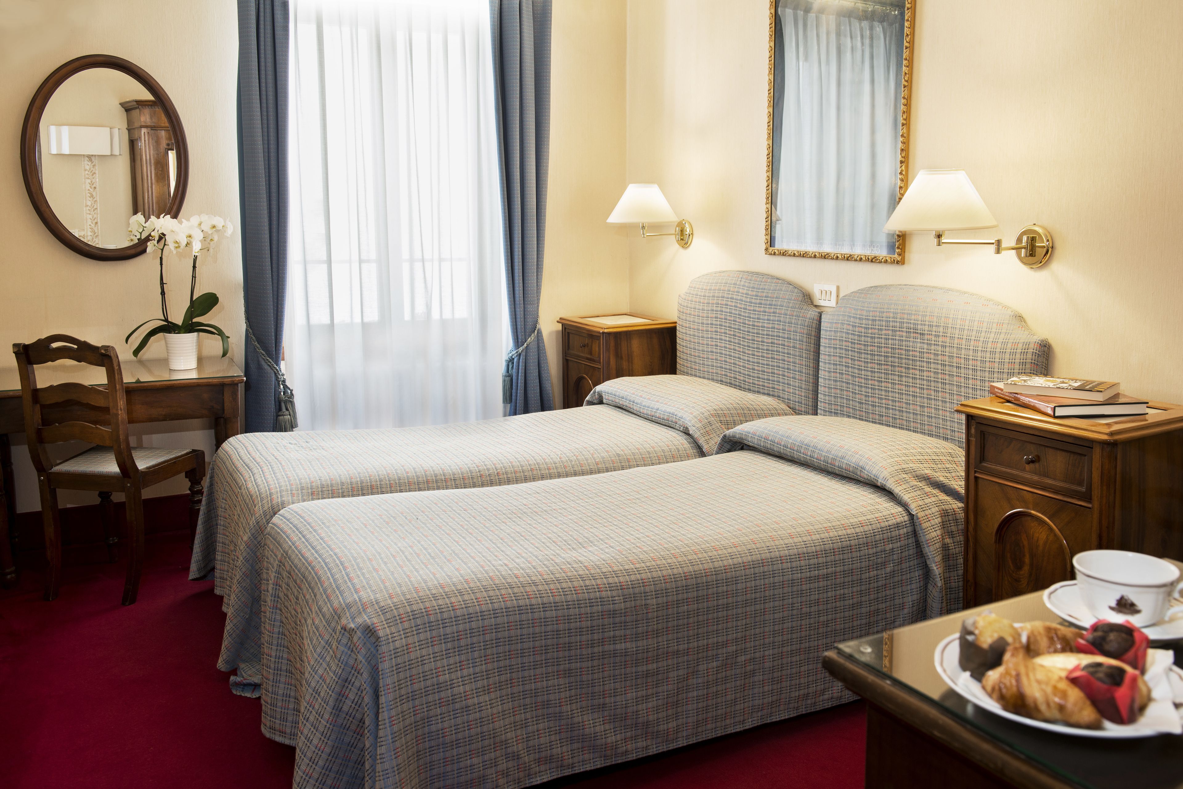 standard double room | down duvets, free minibar items, in-room safe, blackout curtains