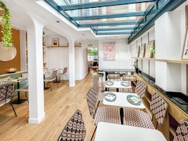 Daily buffet breakfast (EUR 14 per person)