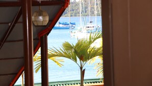 Standard Single Room, 1 Queen Bed, Harbor View | View from room - Badladz Dive Resort (Puerto Galera)