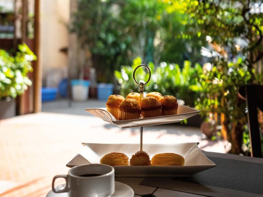 Breakfast served