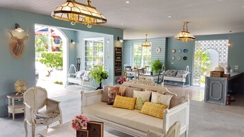 Zona de estar del vestíbulo