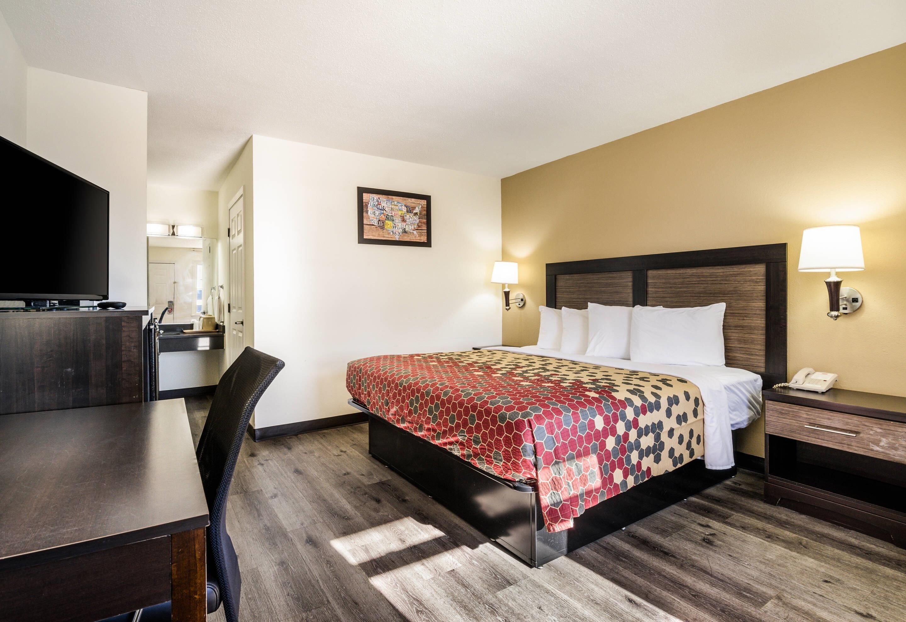 Kamar, 1 Tempat Tidur King, akses difabel, Bebas Asap Rokok | Meja kerja, setrika/meja setrika, dan tempat tidur bayi (biaya tambahan)