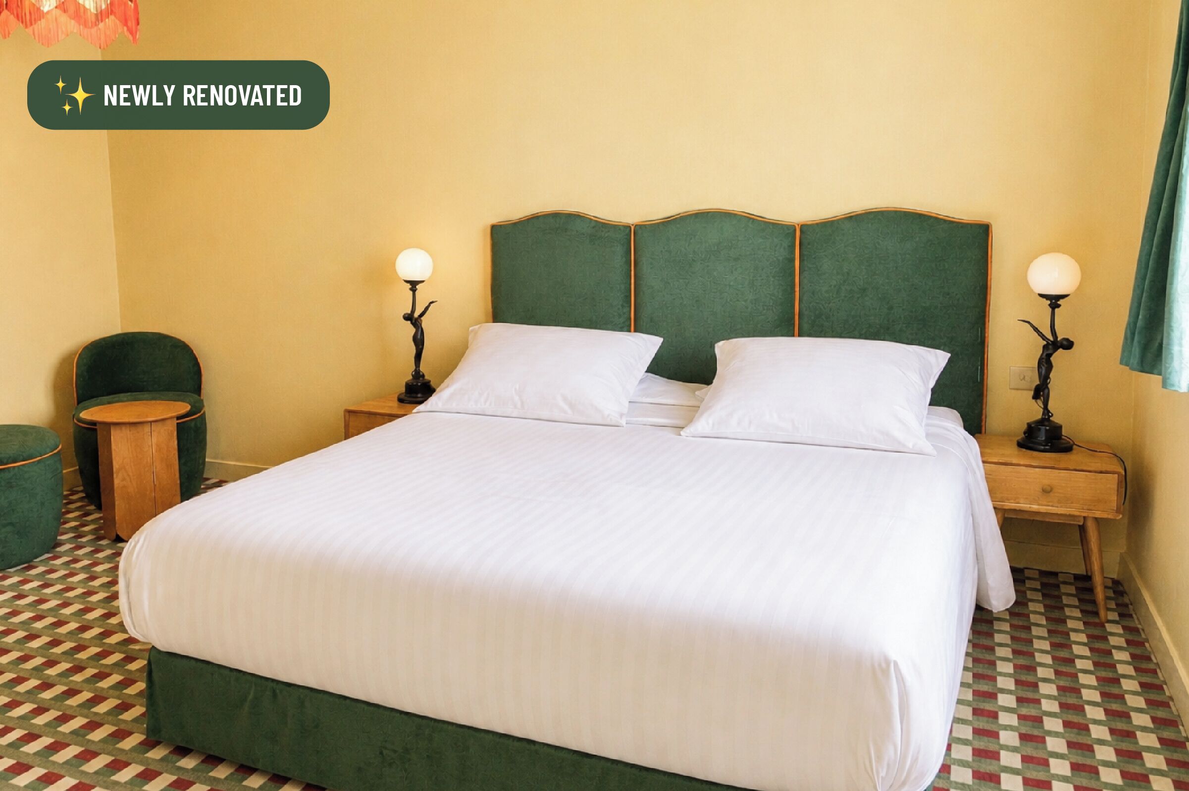 Maxi Room - Double | Free WiFi, bed sheets