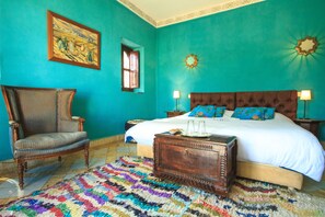 Suite (Frison-Roche) | Premium bedding, individually decorated, individually furnished - Riad El Arsat (Marrakech)