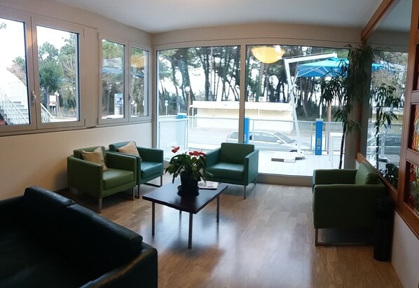 Sitzecke in der Lobby