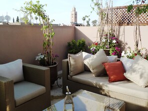 Outdoor banquet area - Riad Viva (Marrakech)