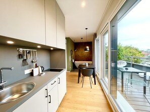 Apartment penthouse deluxe | Bếp riêng | Dụng cụ pha espresso, dụng cụ pha cà phê/trà