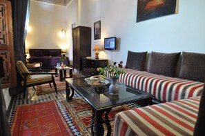 Living area - Riad Adarissa (Fes)