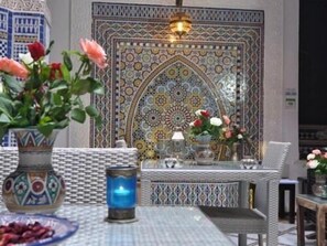 Breakfast served - Riad Adarissa (Fes)