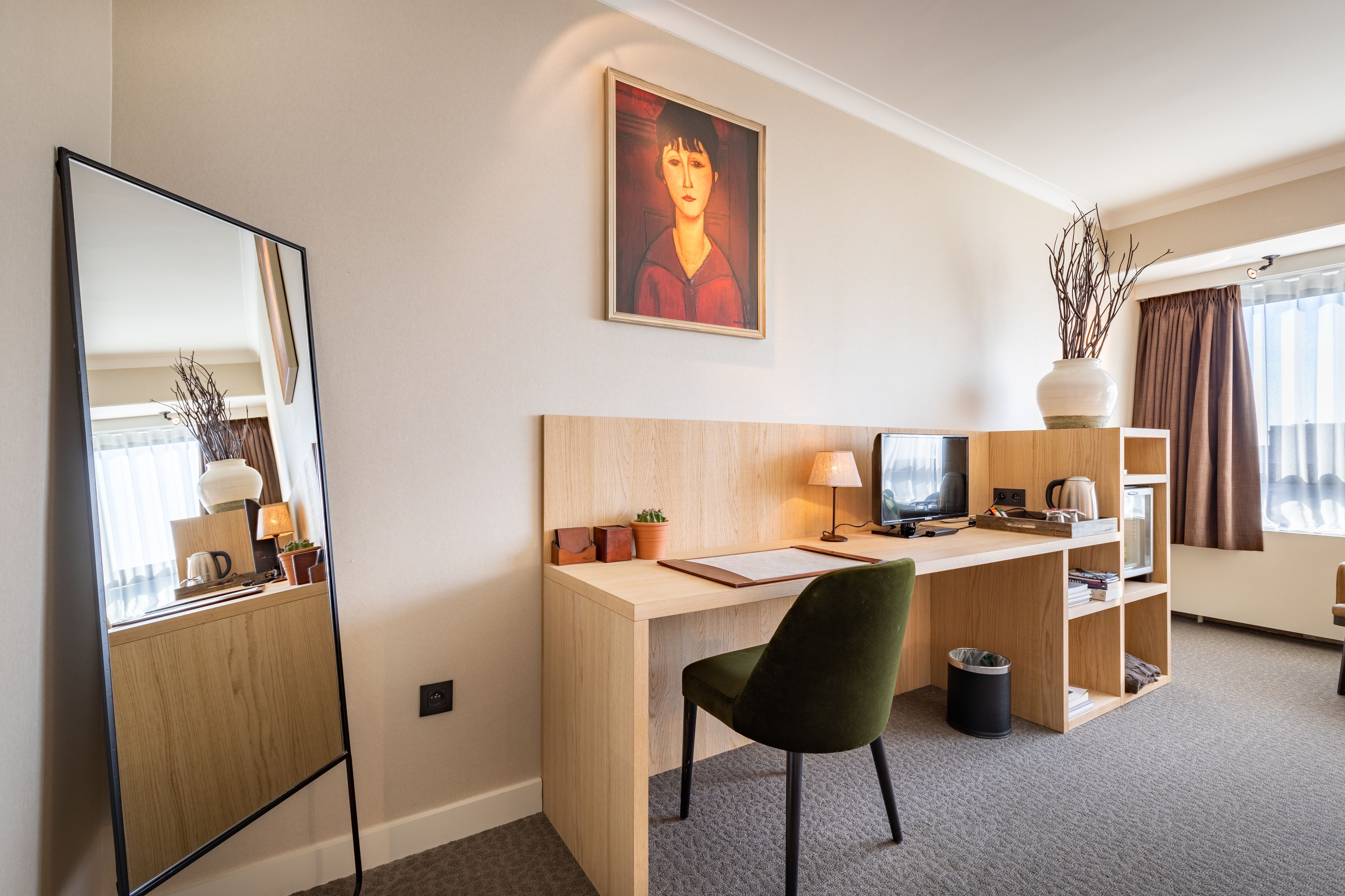 classic twin room | minibar, desk, blackout curtains, free cots/infant beds