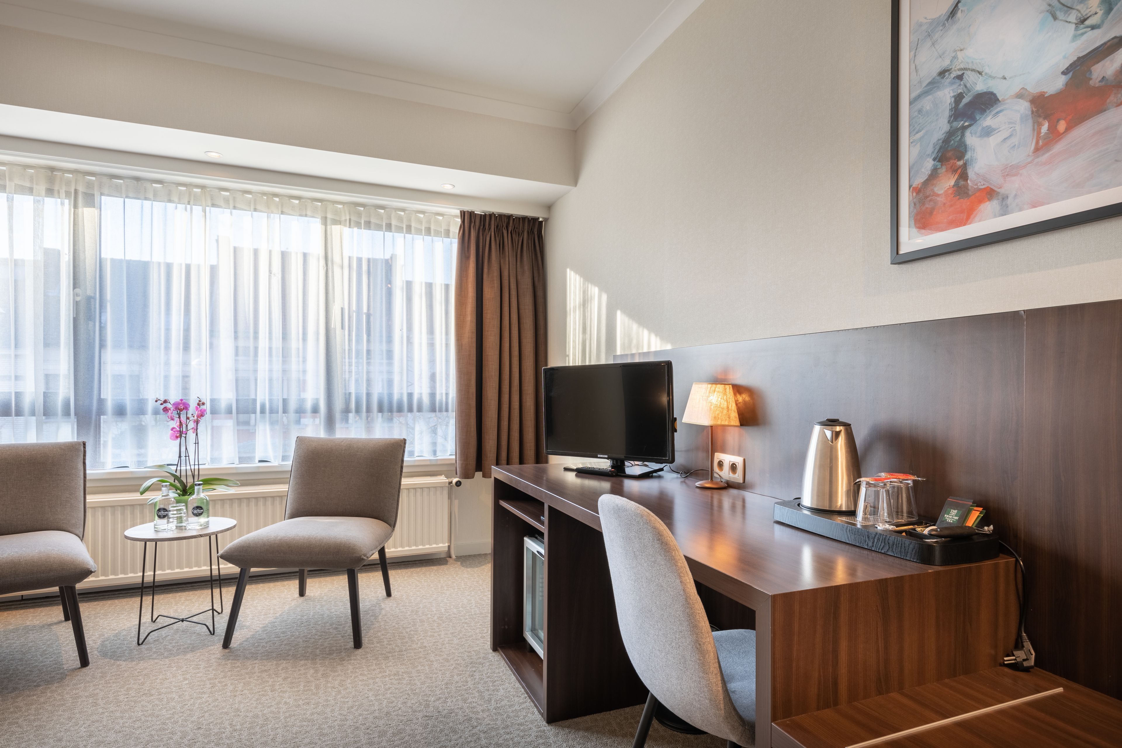 standard twin room | minibar, desk, blackout curtains, free cots/infant beds