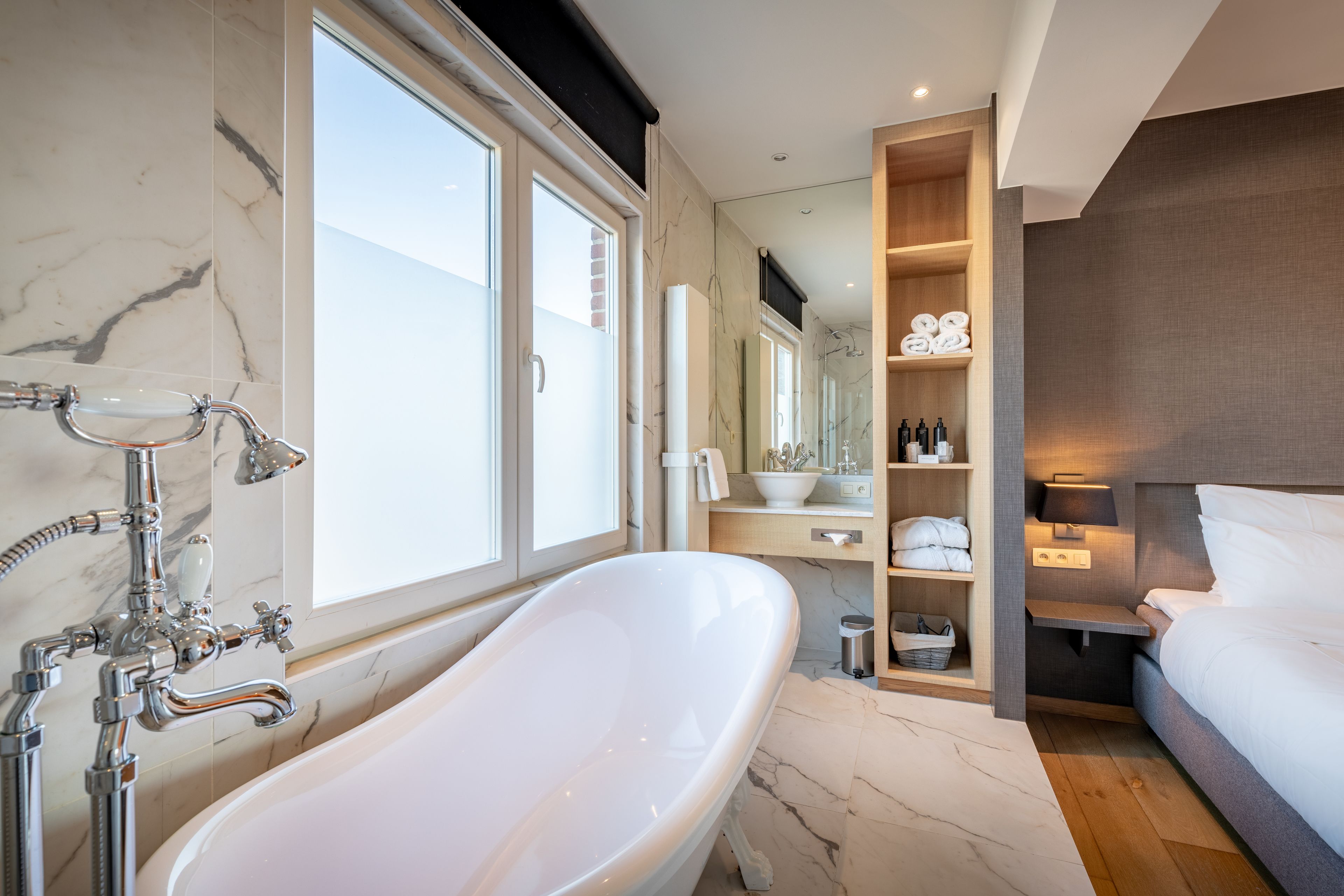 deluxe double room, terrace, city view | minibar, desk, blackout curtains, free cots/infant beds