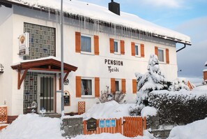 Façade de l’hébergement