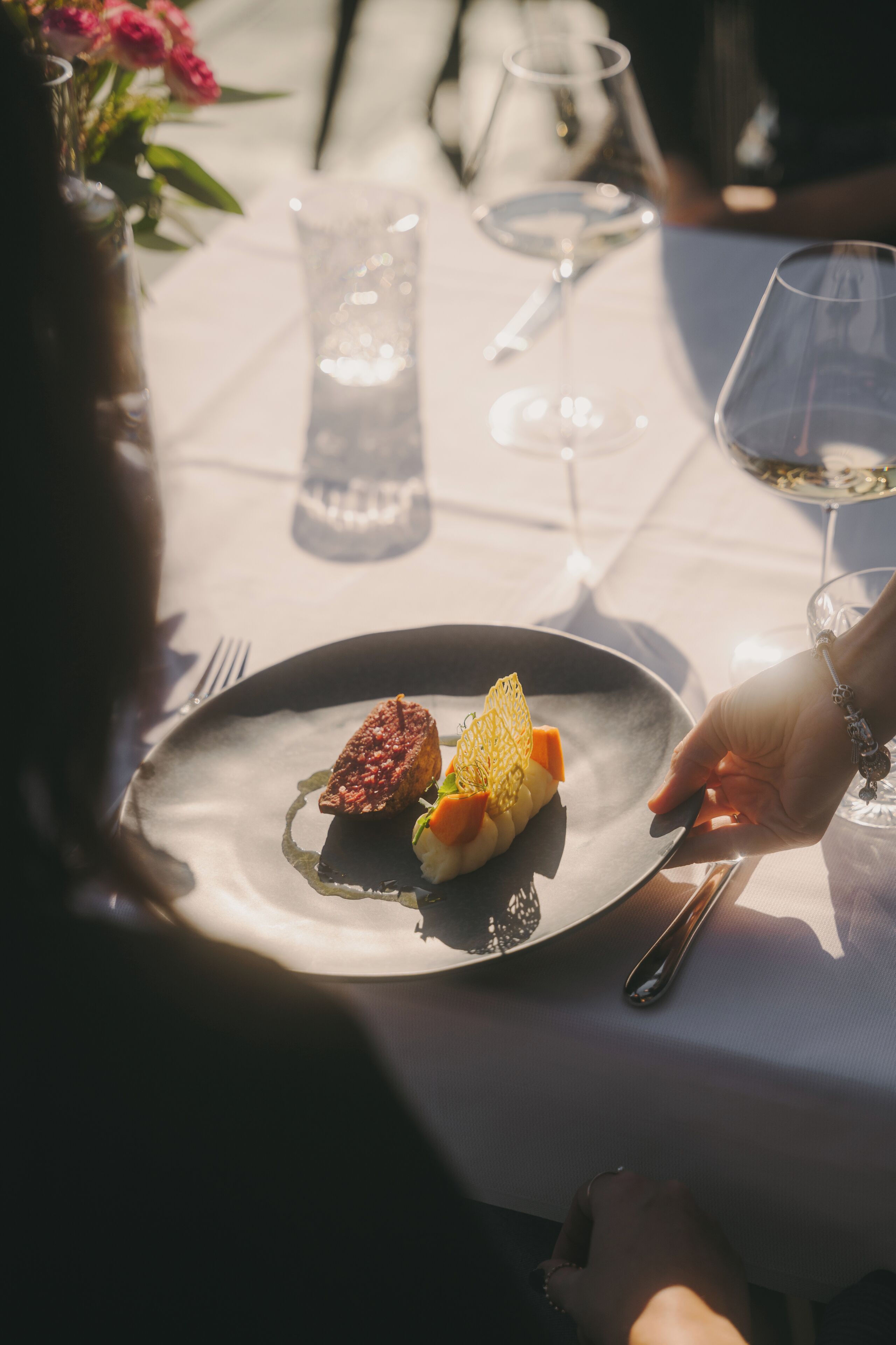 breakfast, dinner served; local cuisine, pool views