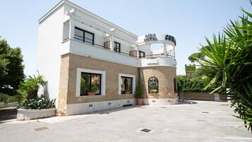 Facciata della struttura