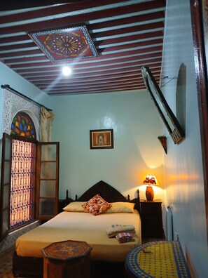 Standard Double Room, 1 King Bed, Non Smoking (Ghizlane) | Pillowtop beds, individually furnished, desk, free WiFi - Riad Idrissi (Meknes)