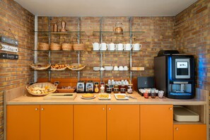 Daily buffet breakfast (EUR 12 per person)