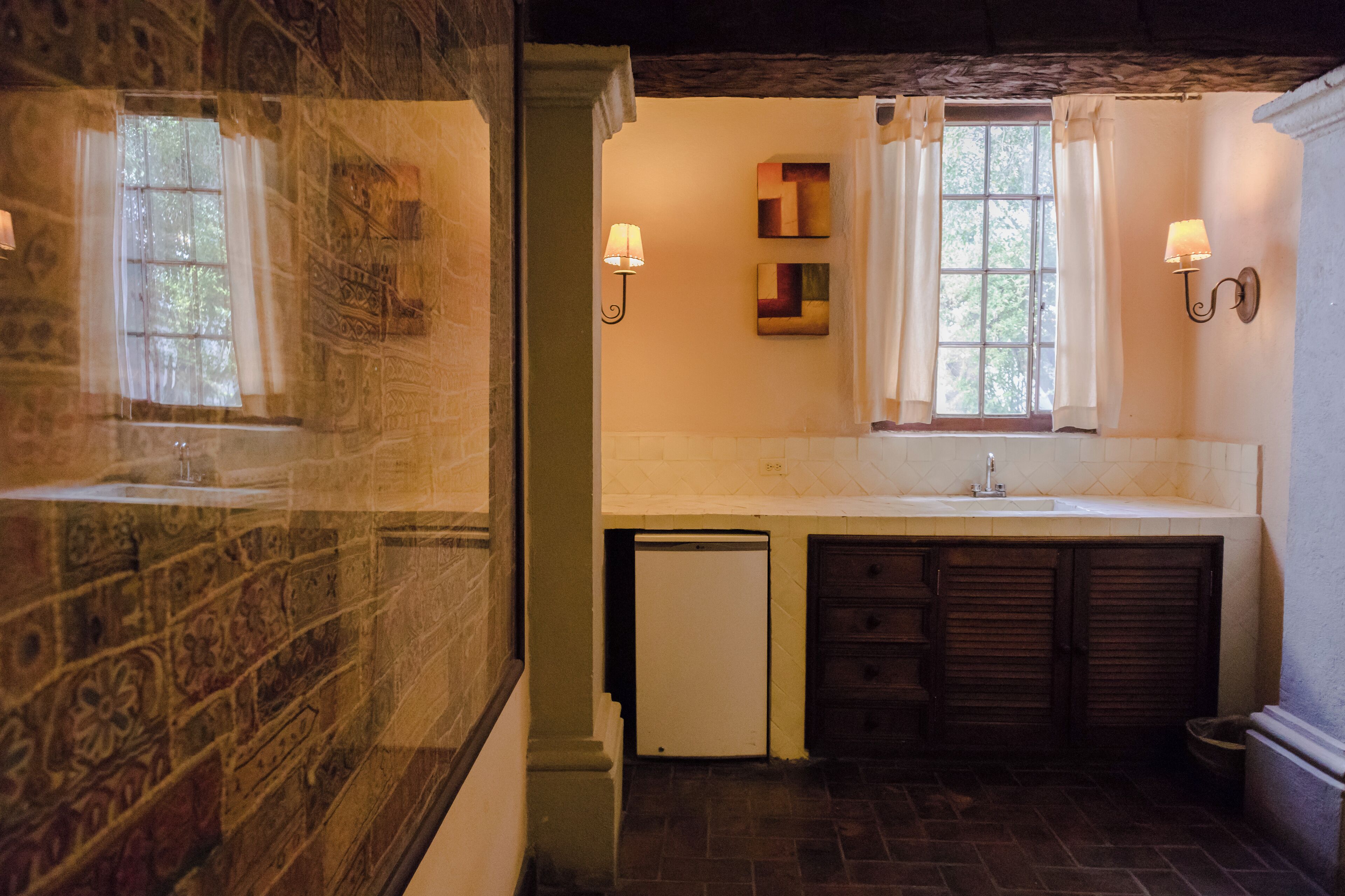 master suite | in-room safe, iron/ironing board, bed sheets