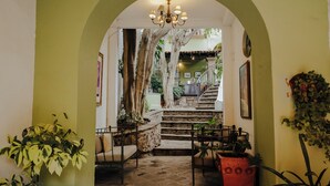 Entrada de la propiedad