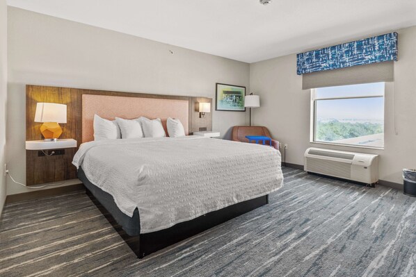 In-room safe, desk, blackout curtains, iron/ironing board