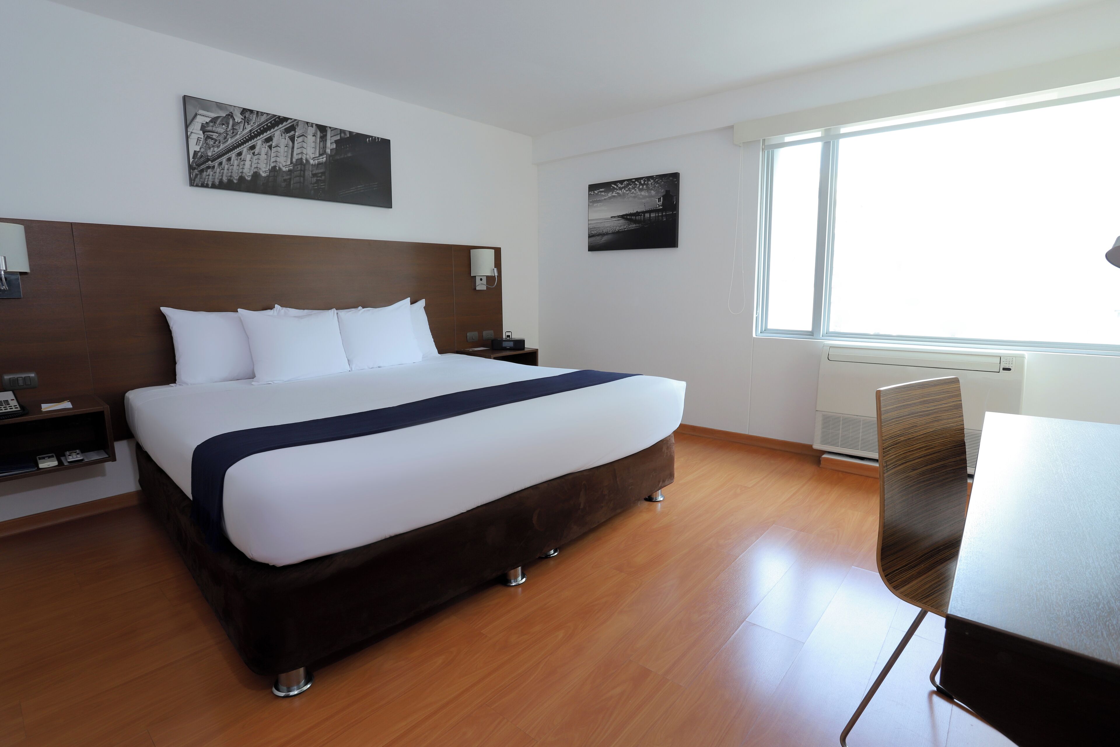 Suite - 1 kingsize-seng | Minibar, pengeskab på værelset, skrivebord, mørklægningsgardiner