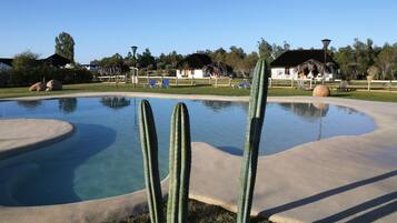 Seasonal outdoor pool