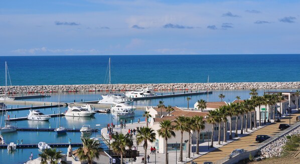 Vue depuis l’hébergement