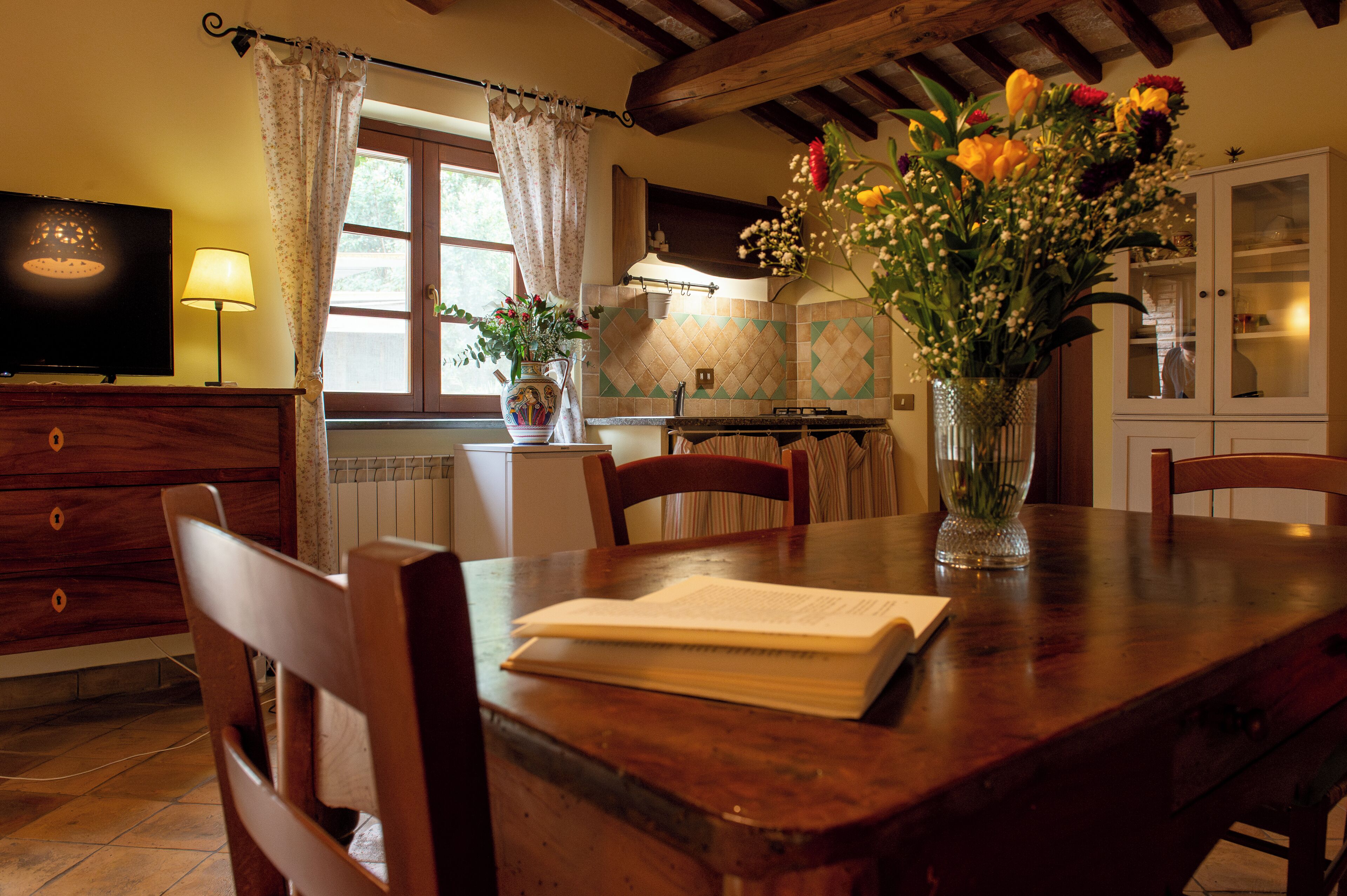 Chalet, 1 slaapkamer | Privékitchenette | Een waterkoker, een kinderstoel