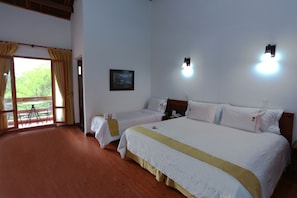 Premium bedding, down duvets, minibar, in-room safe