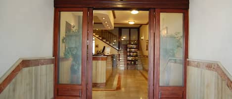 Entrada de la propiedad