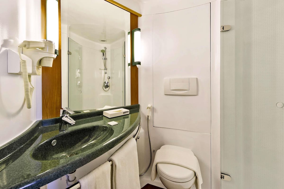 In-room safe, desk, laptop workspace, blackout curtains