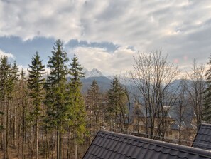 Appartement, vue montagne | Vue de la chambre