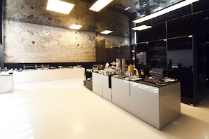 Daily buffet breakfast (EUR 29 per person)