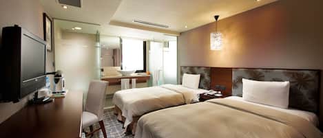 Standard Twin Room, 2 Twin Beds | In-room safe, desk, iron/ironing board, free WiFi