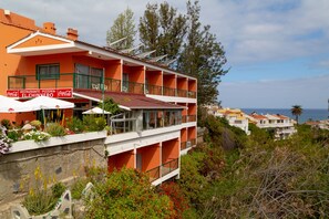 Majoituspaikan julkisivu