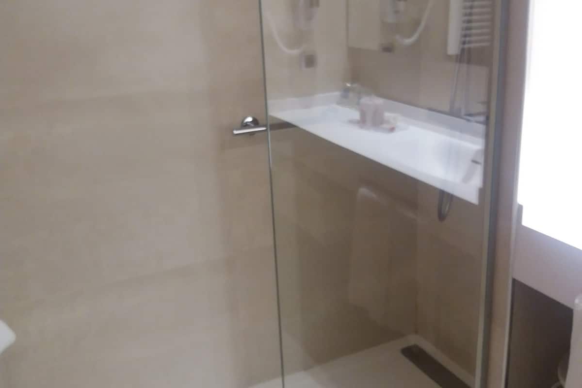 superior double room (90' minutes free daily spa acces) | bathroom shower