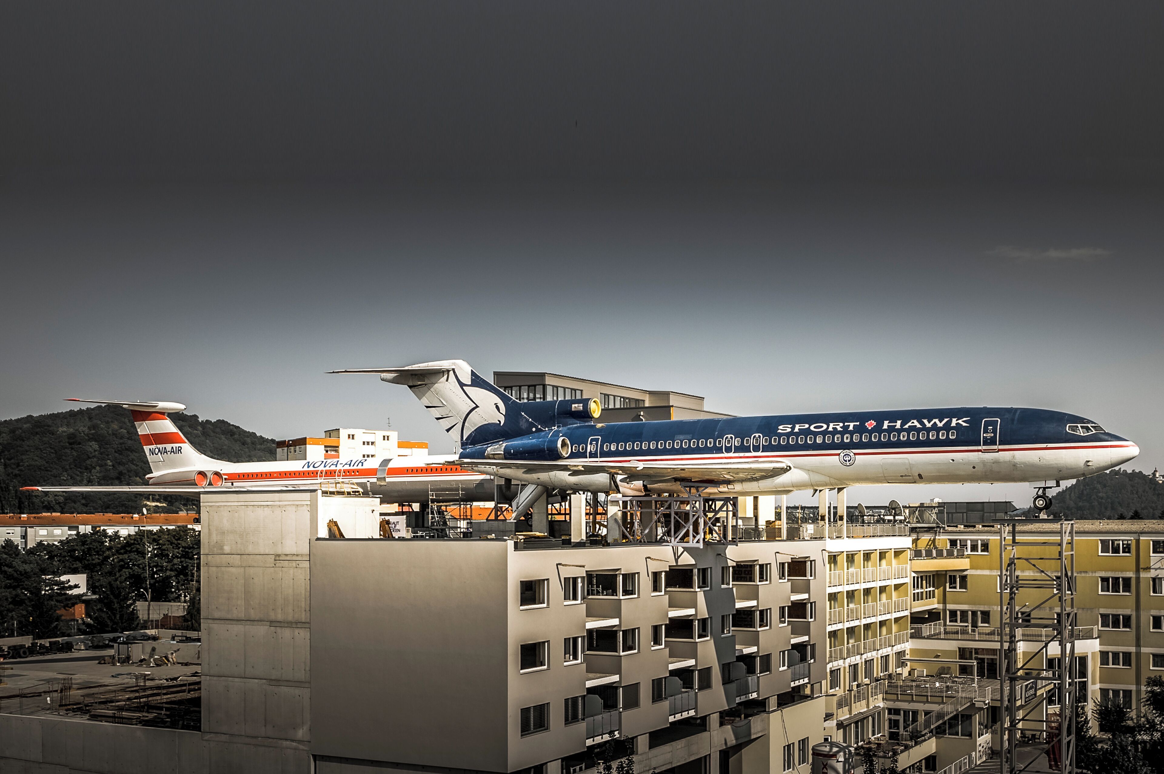 住宿正面