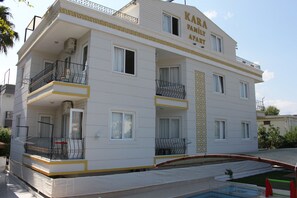Façade de l’hébergement