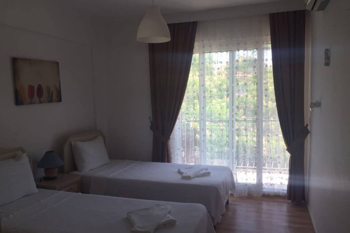 Chambre avec lits jumeaux, 2 lits une place
