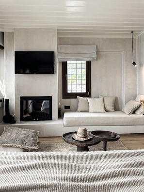 Chambre Double Supérieure, vue mer | Draps en coton égyptien, literie de qualité supérieure