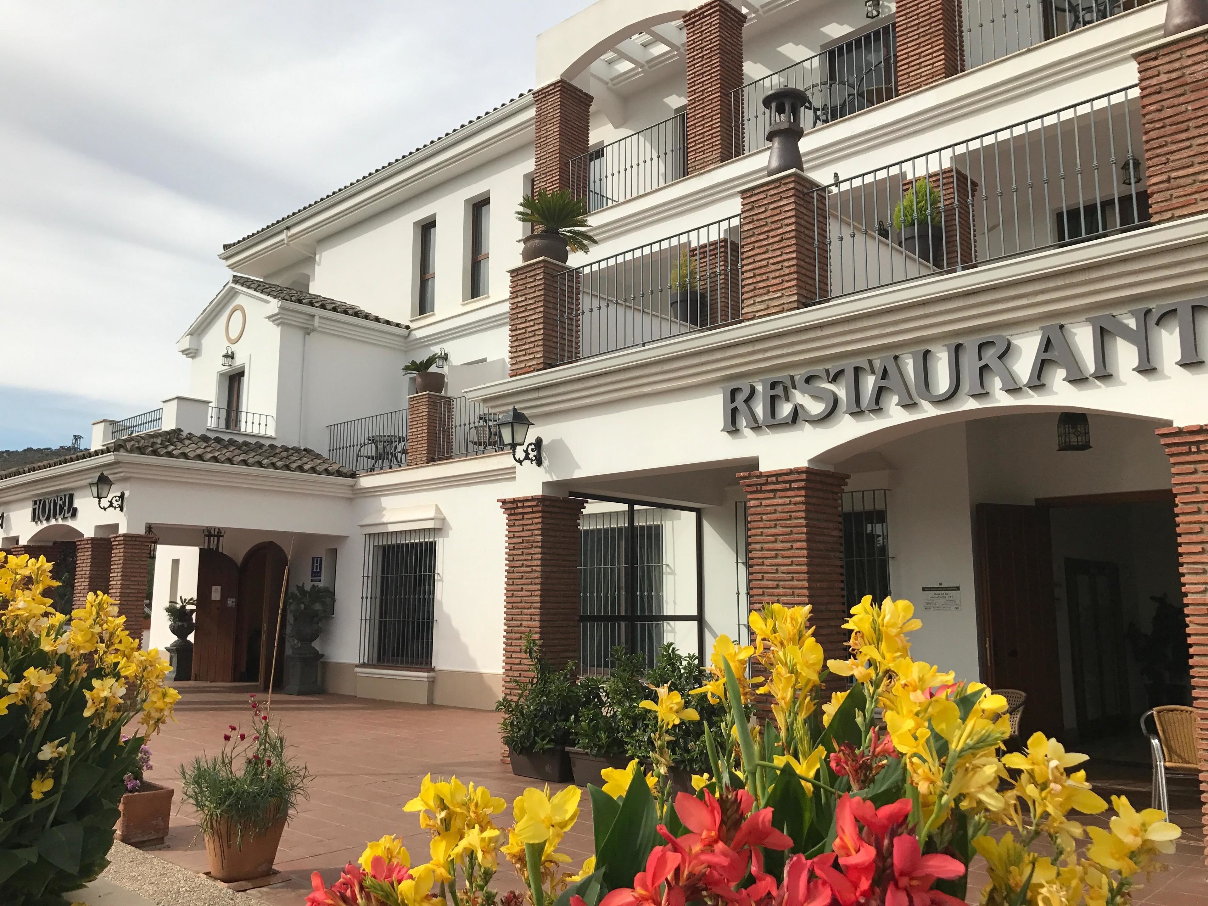 Façana frontal de l'allotjament