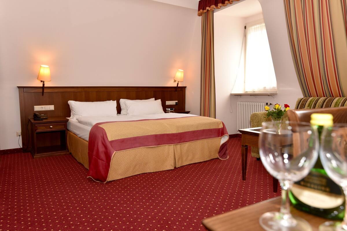 Superior Double Room with AC | In-room safe, blackout drapes, soundproofing