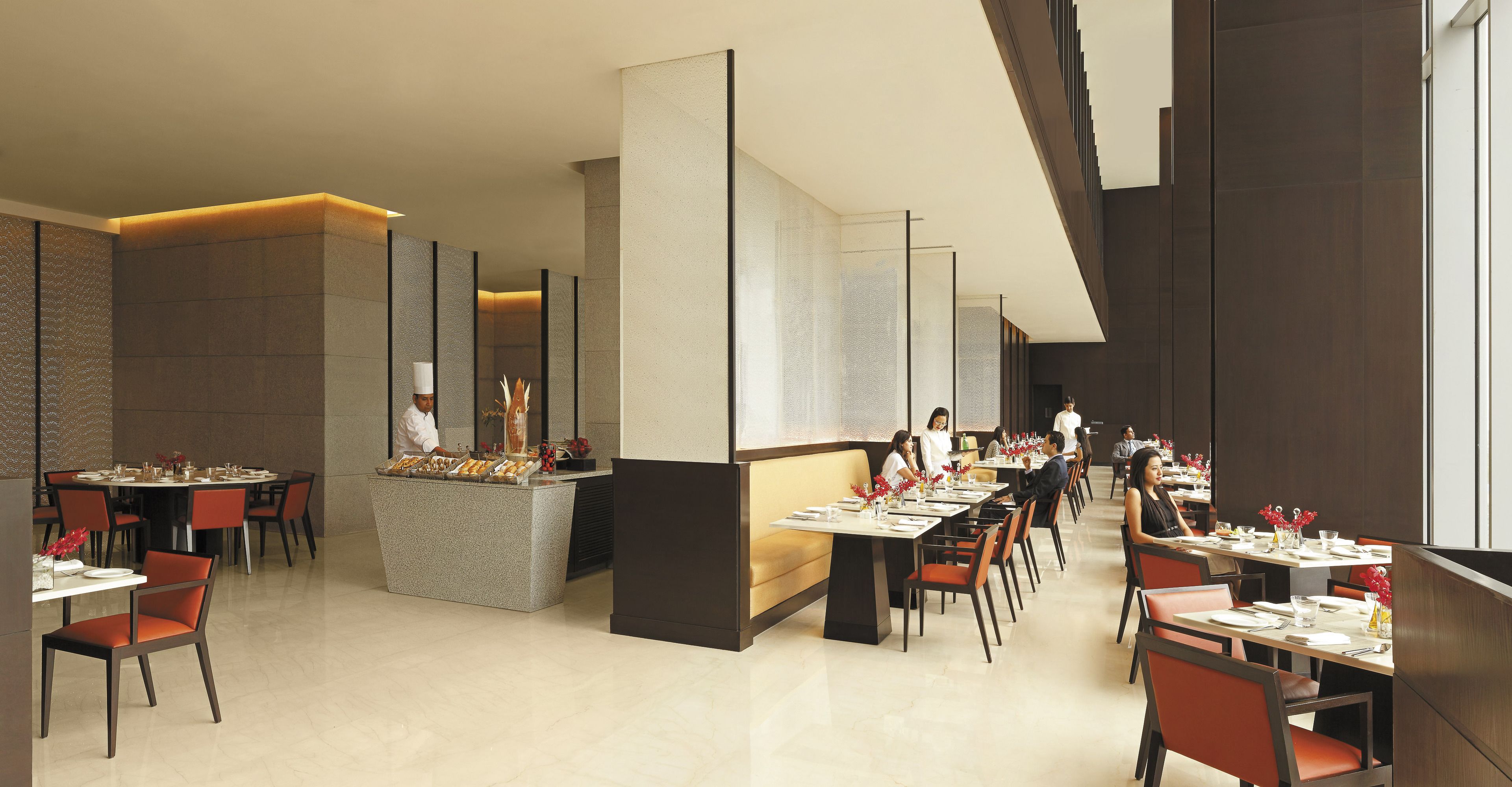 3 restaurants, breakfast, lunch, dinner served; mediterranean cuisine