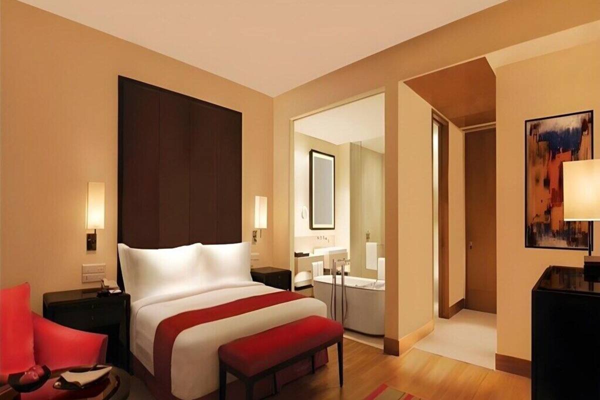 Literie de qualité supérieure, surmatelas, minibar