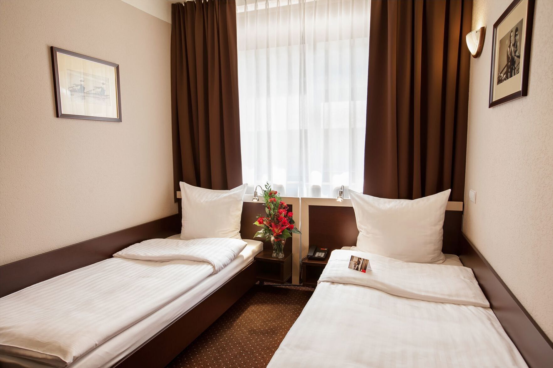 Pillow-top beds, desk, iron/ironing board, free WiFi