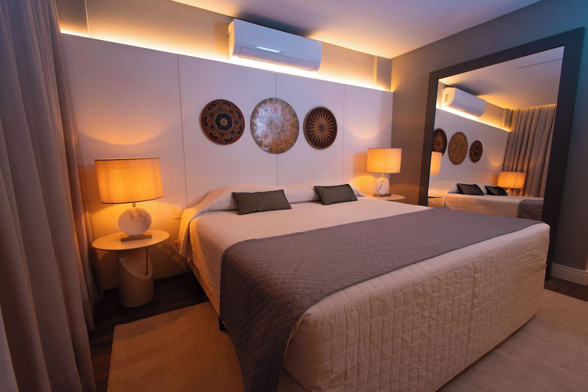 1 chambre, minibar, coffres-forts dans les chambres, rideaux occultants