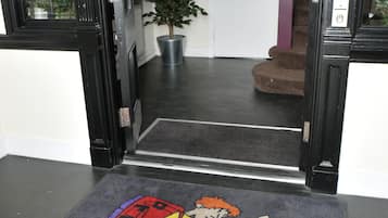 Interior entrance